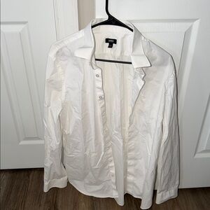 Express Classic White Dress Shirt